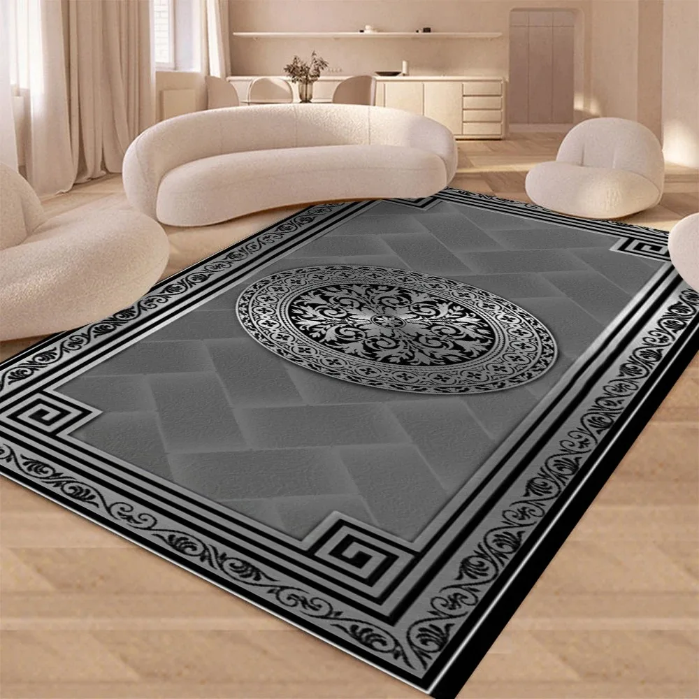 Tapis de luxe pour la décoration du salon, tapis modernes abstraits pour la maison et le bureau, grands tapis décoratifs, tapis de sol doux pour la chambre et le salon
