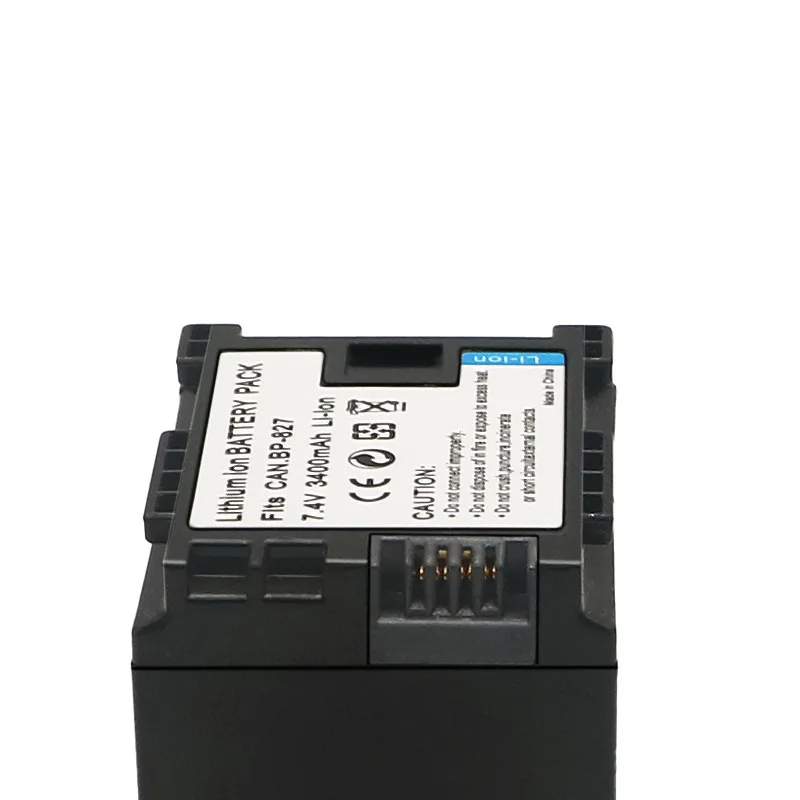 キヤノン HF10 HF11 HF100 HF20 HF200 HF S10 S11 S100 S20 S21 S200 S30 G10 デジタルカメラ用 BP-827 BP 827 バッテリー