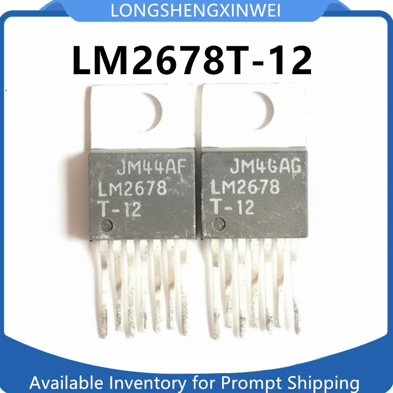 1PCS New Original LM2678T-12 LM2678T-12V TO-220 Direct Insertion Fixed Voltage Regulator Chip in Stock