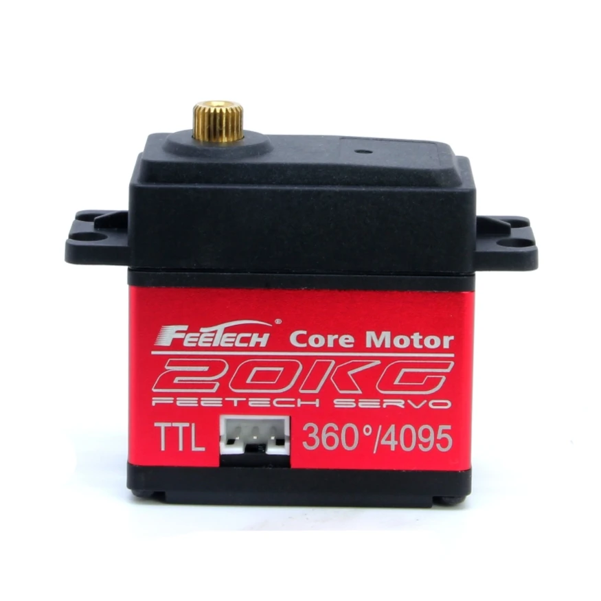 

Сервопривод High Duty Cycle 7,4 В 20 кг с контролем силы для робототехники Feetech HLS3620-C002