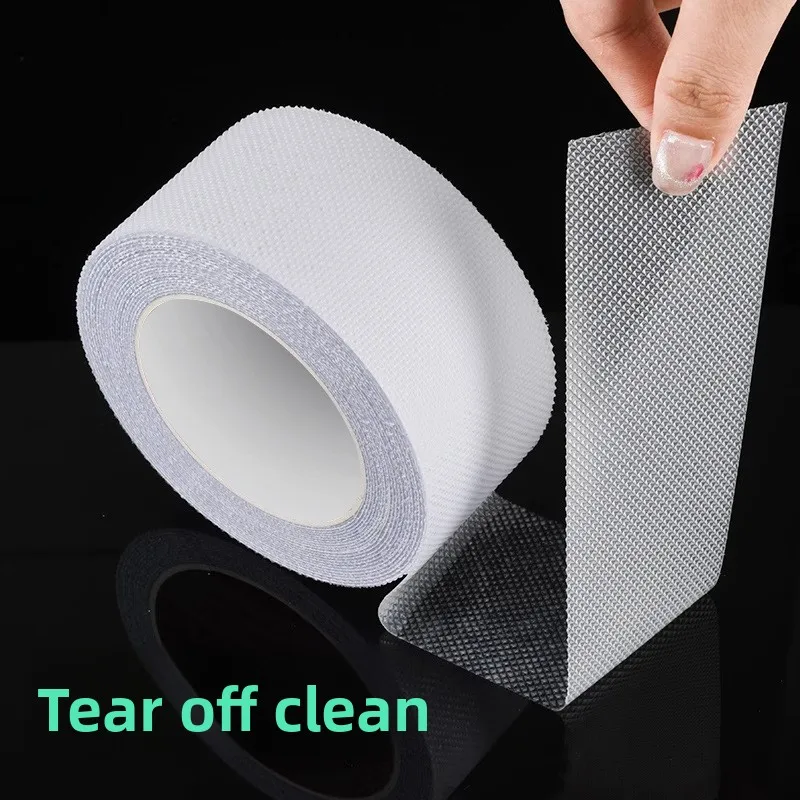PEVA Rubber Anti-slip Tape with Diamond Texture High Friction Waterproof Anti-slip Resistant To Heat Bathroom Anti-slip Adhesive