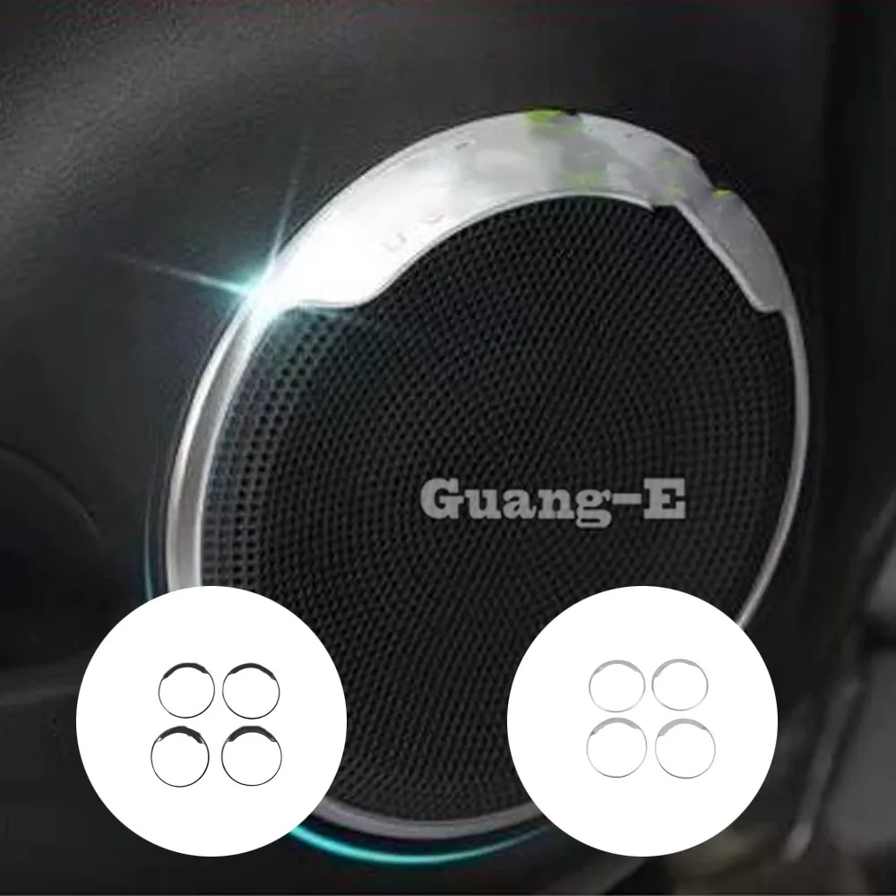 Car Door Audio Speaker Cover For Nissan Kicks 2017 2018 2019 2020 2021 2022 2023 Decoration Trim Horn Auto Interior Accessories