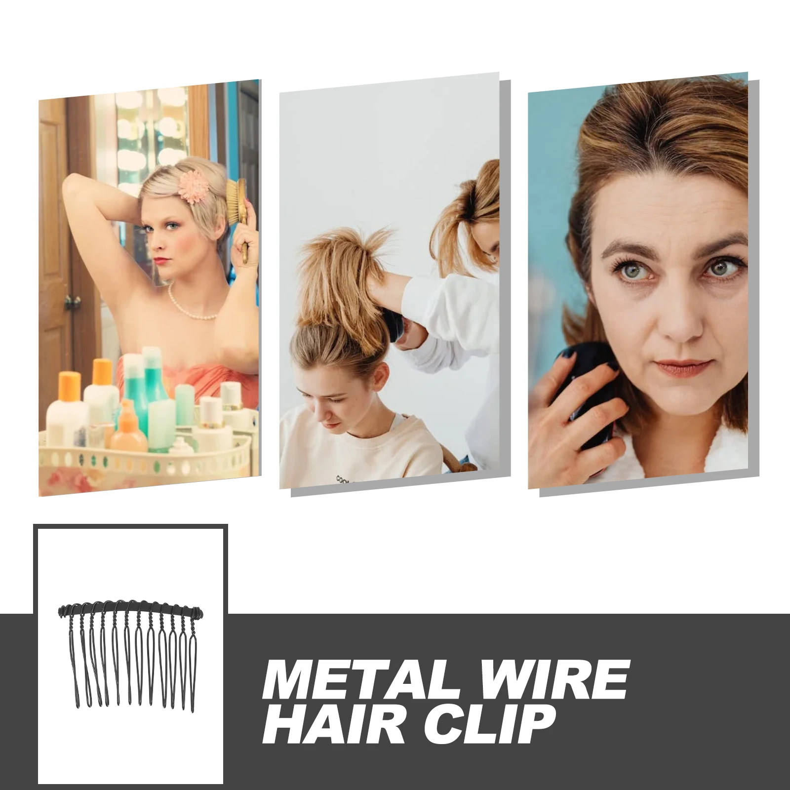 

25 шт., высококачественные металлические расчески для волос, декоративные накладки для волос для женщин, стильные свадебные аксессуары для волос