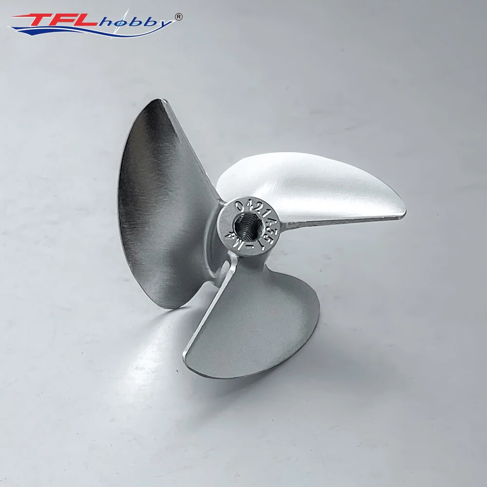 TFL Genuine Parts! Three-Bladed Propeller O-Series  CNC 1.4 Thread pitch M4 Hole Dia 34mm-40mm Aluminium Propeller for RC boat