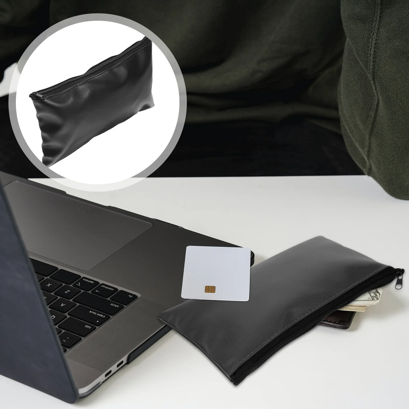 2 шт. водонепроницаемая сумка для депозитов, органайзер для хранения документов, офисный держатель, папка