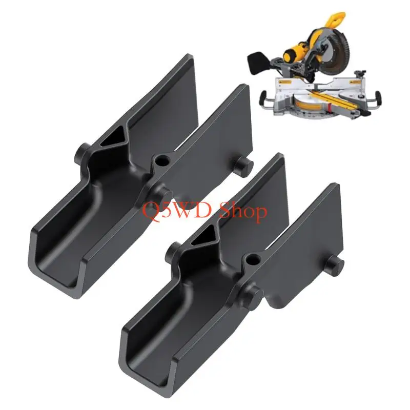 Q5WD 2Pcs Replacement Miter Sawing Dust Port Adapter NA033407 for DWS780 DWS779 Cutting Accuracy Diverting Dust Debris Away