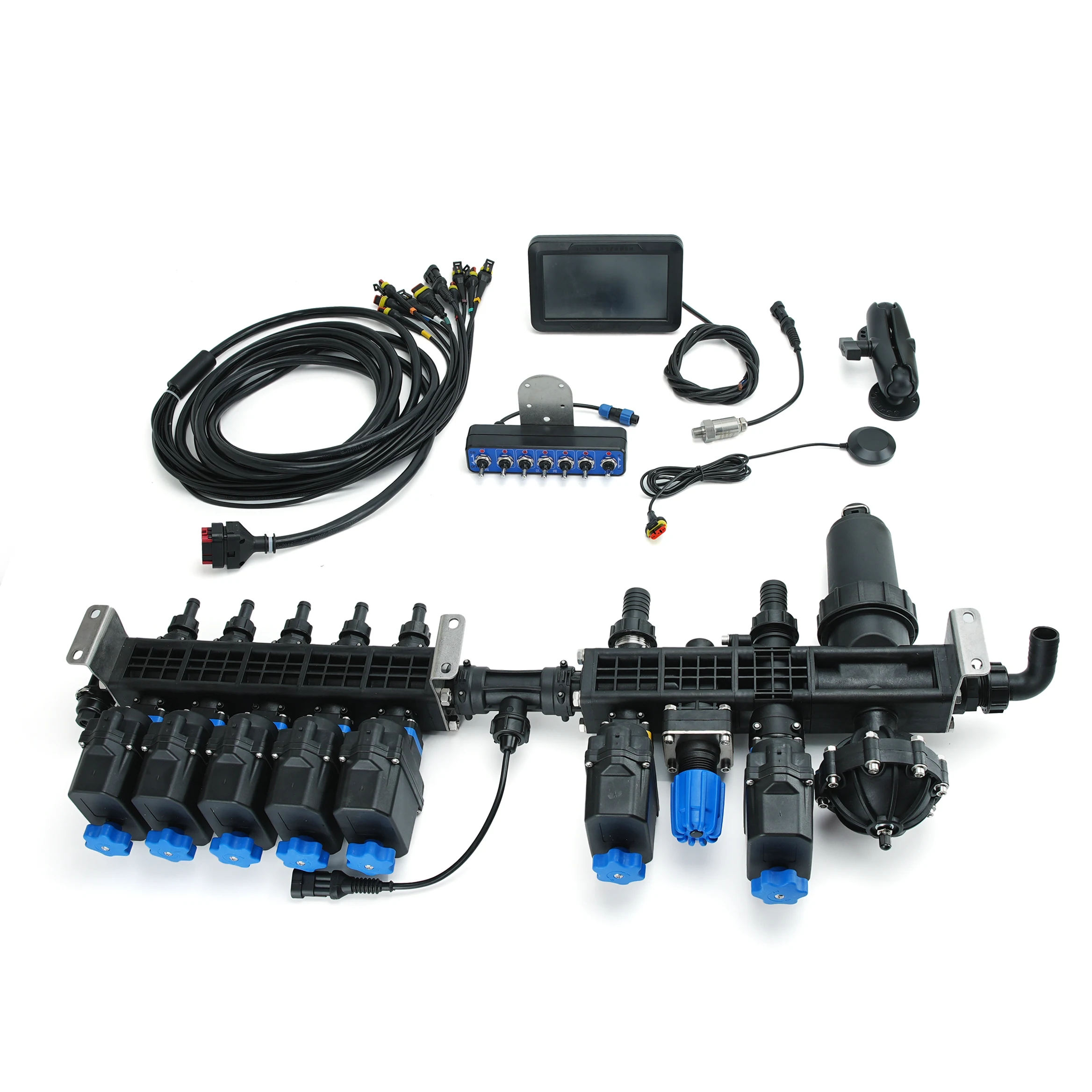 

Fine Spray Control System, Agricultural Fertilizer Boom Tractor Adjuster The Automatic Variable Spray System