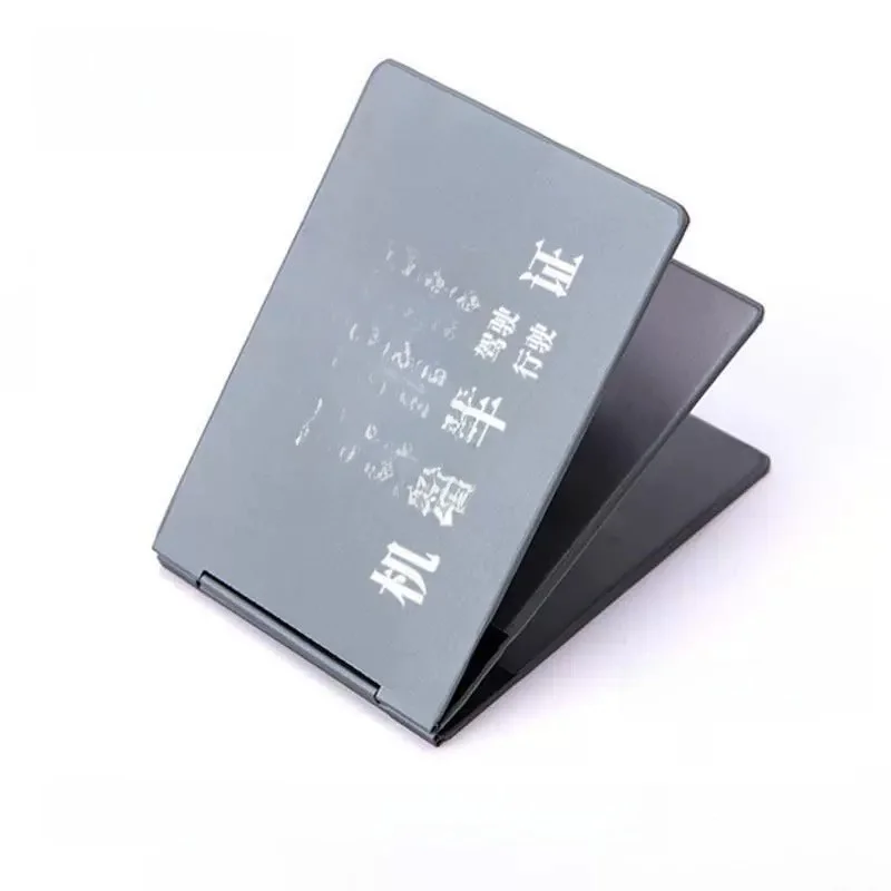 Aluminum Alloy Metal Ultra-Thin Driver License Cover Men's Creative Two-In-One Driving License Protective Cover Card Holder