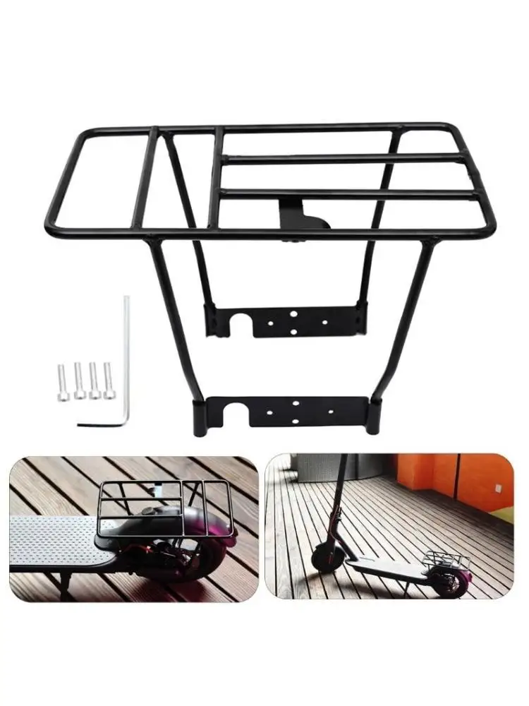 

Aluminum Alloy Electric Scooter Rear Rack Replacement Scooter Storage Rear Shelf Cargo Rack Thickened Rear Luggage Rack