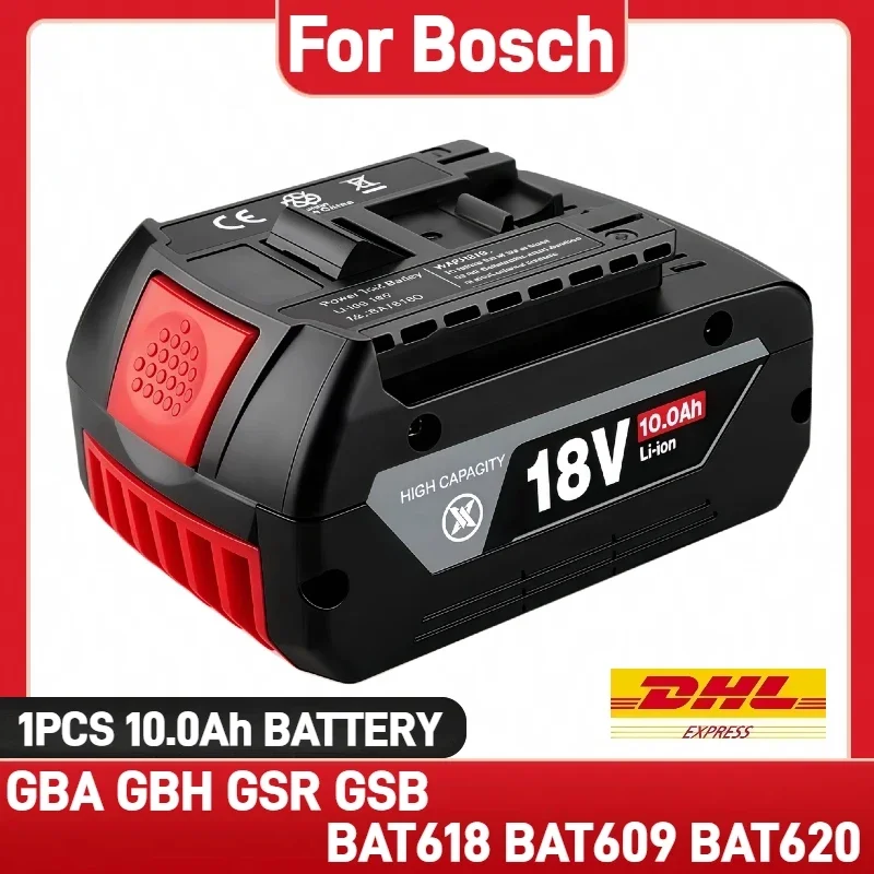 

100% original for Bosch 18V battery, 12.0Ah rechargeable, for tool BAT609 BAT618 GBA18V80 18650 high-power 10C power battery