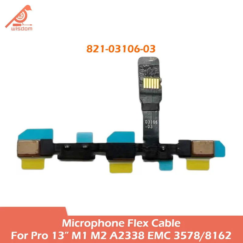 Laptop Microphone Flex Ribbon Cable 821-03106-03 For Macbook Pro Retina 13