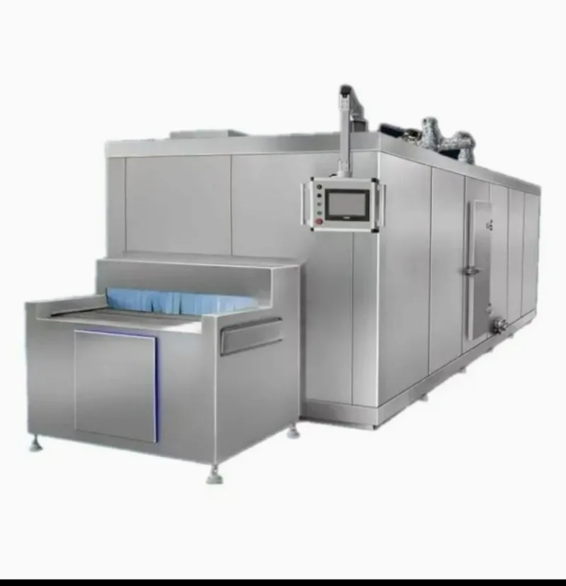 Hot Sale for Commercial Cryogenic Liquid Nitrogen Flash Food Vegetable Fish French Fries IQF Tunnel Freezer