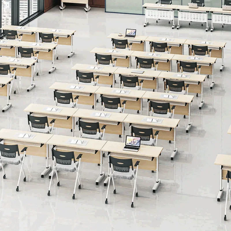 Folding training desks desks and chairs tutoring class