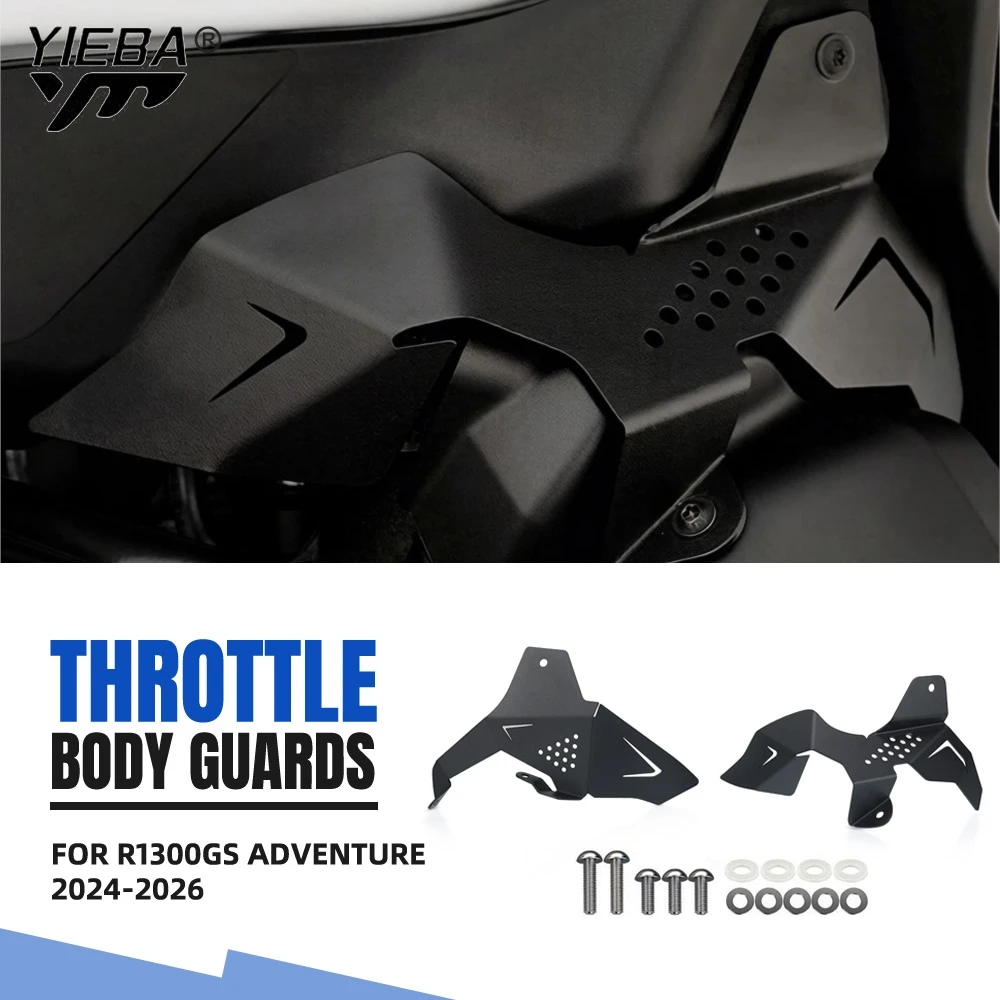 

Throttle Body Guards Cover Protection For BMW R1300GS ADV 2024-2026 Throttle Valves Cover Protector R 1300 GS Adventure 1300GSA