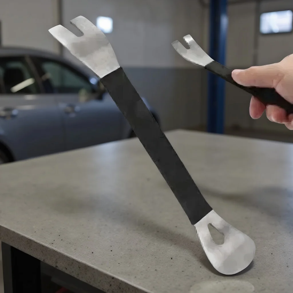 

Car Audio Disassembly Tool Stainless Steel Pry Clip Rocker Crowbar Bar Door Panel Disassembly Pry Panel Interior