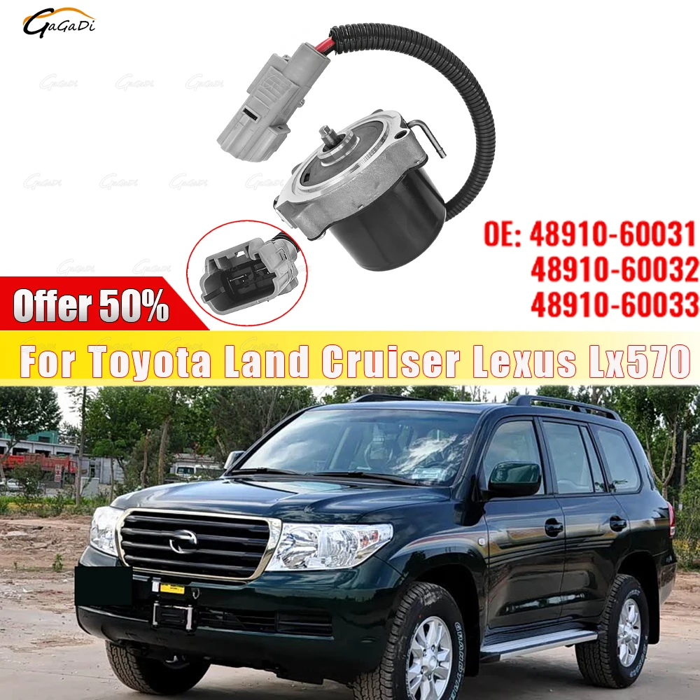 Car Chassis Repair Accessories Fit For Toyota Land Cruiser Lexus LX570 Air Suspension Height Control Pump Motor OE 48910-60032