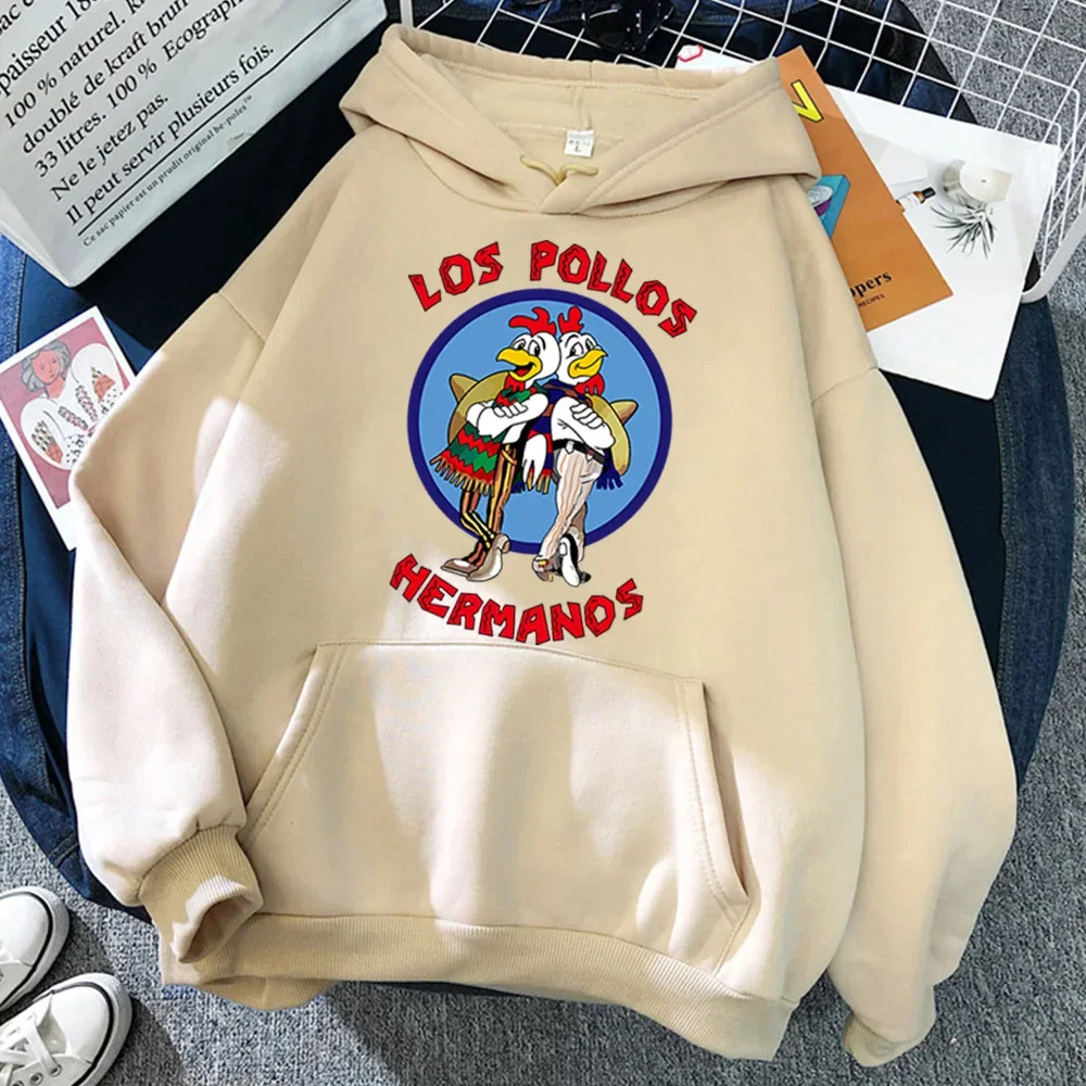

Men's Hoodies New Autumn Winter Print LOS POLLOS Hermanos Male Sweatshirts Chicken Brothers Pullovers Casual Tracksuit