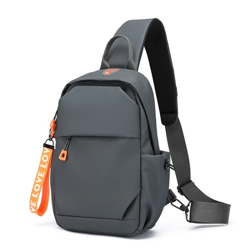 2023 neue Herren Umhängetasche multifunktion ale wasserdichte Tasche Herren Freizeit Business Umhängetasche USB Lade tasche Nylon Brusttasche