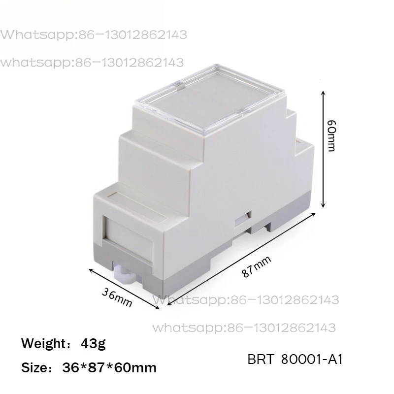 Switch box PLC industrial control box Electrical box Flame retardant raw material shell Standard rail contactor BRT80001