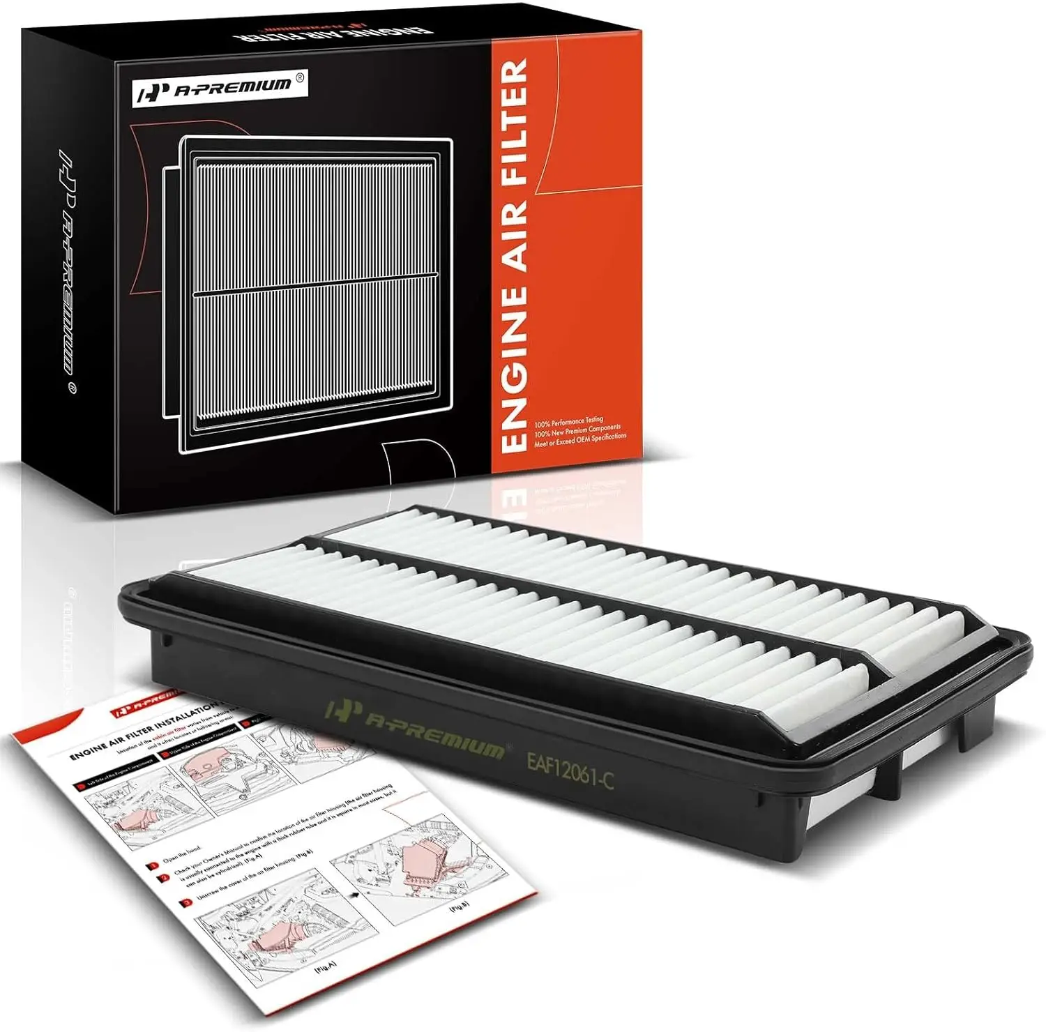 

Engine Air Filter Compatible with Honda Pilot 2016-2022, Odyssey 2018-2023, Ridgeline 2017-2023, Passport 2019-2023 & Acura MDX