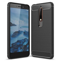 For Nokia 6.1 nokia6.1 Phone Case Soft Silicone Back Cover for nokia 6.1 Luxury Matte Protective Cases Coque Fundas