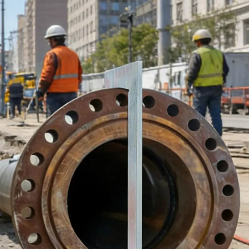 High Precisions 300x300/400x400mm Flange Square For Efficient Pipeline Alignment 