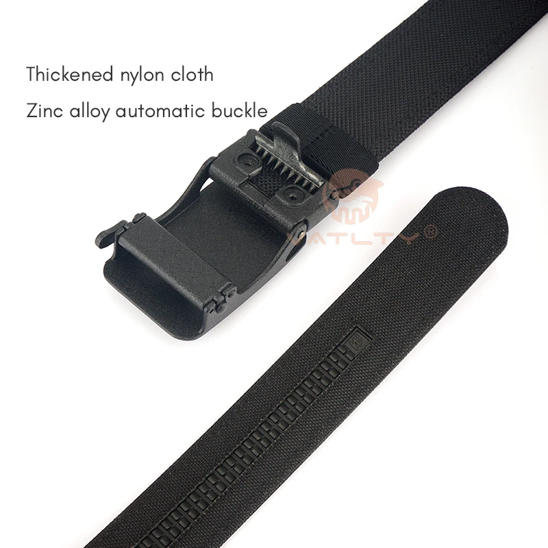 VATLTY Official Genuine Men\'s Military Tactical Belt 1100D Thick Nylon Alloy Automatic Buckle IPSC Gun Belt Casual Girdle Male