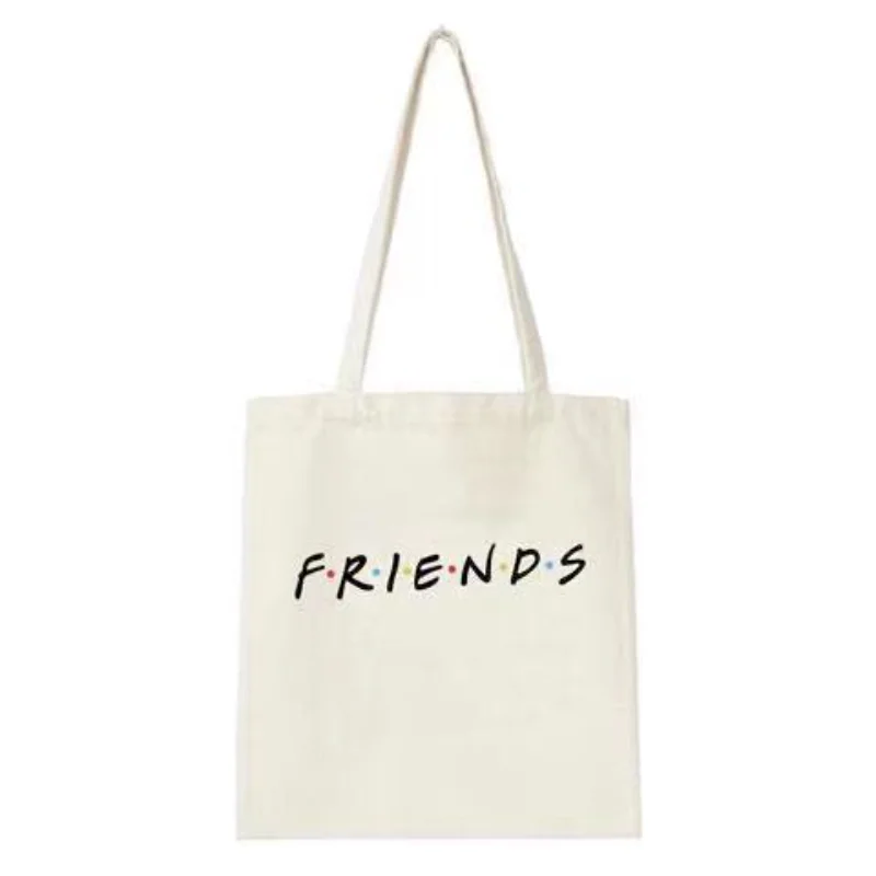 FRIENDS Letter TV Show Women Bag Harajuku New Fashion Leisure Crossbody Bags For Women Big Capacity Handbag Purse Shoulder Bags