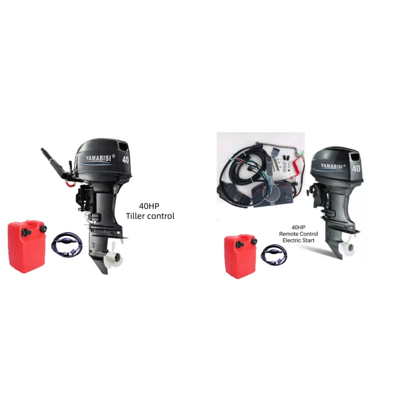 2-stroke 40hp Outboard Motor Water-cooled 2-cylinder Boat Engine