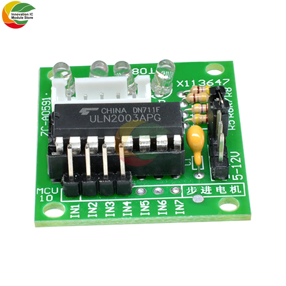 ULN2003AN ULN2003 Stepper Motor Driver Module Board for Arduino 28BYJ-48 5V 12V High Power Development System Board