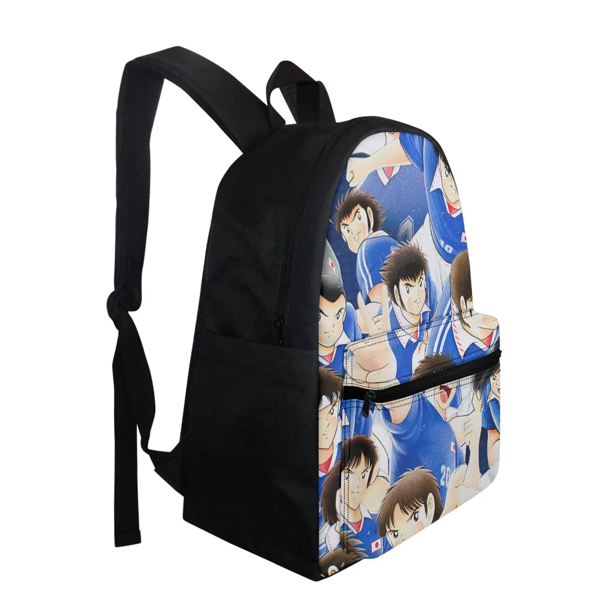 FORUDESIGNS School Backpacks Student Captain Tsubasa Designs Schoolbags Lightweight Handy for Class Bookbags Organize Textbooks