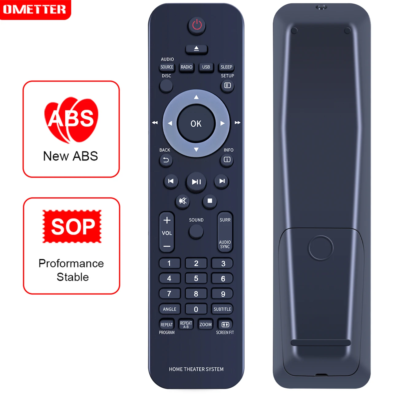 Remote Control fit for Philips Home Theater System HTD3200 HTS2200 HTS2500 HTS2511 HTS3019 HTS3019/12 HTS3020 HTS3020/12 HTS3201