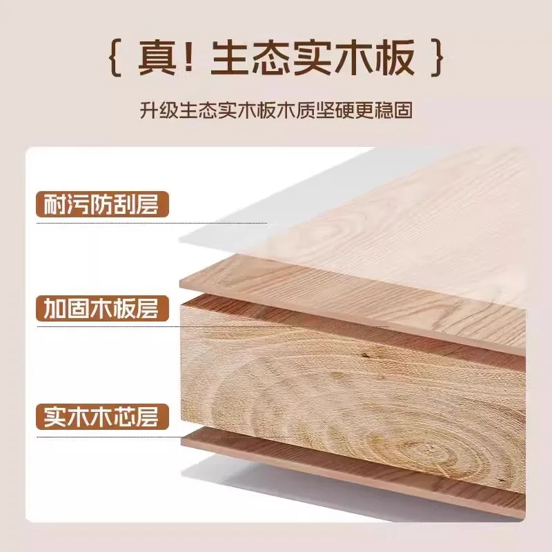 Solid wood dining side cabinet, tea cabinet, living room by the wall, locker storage locker, household kitchen,