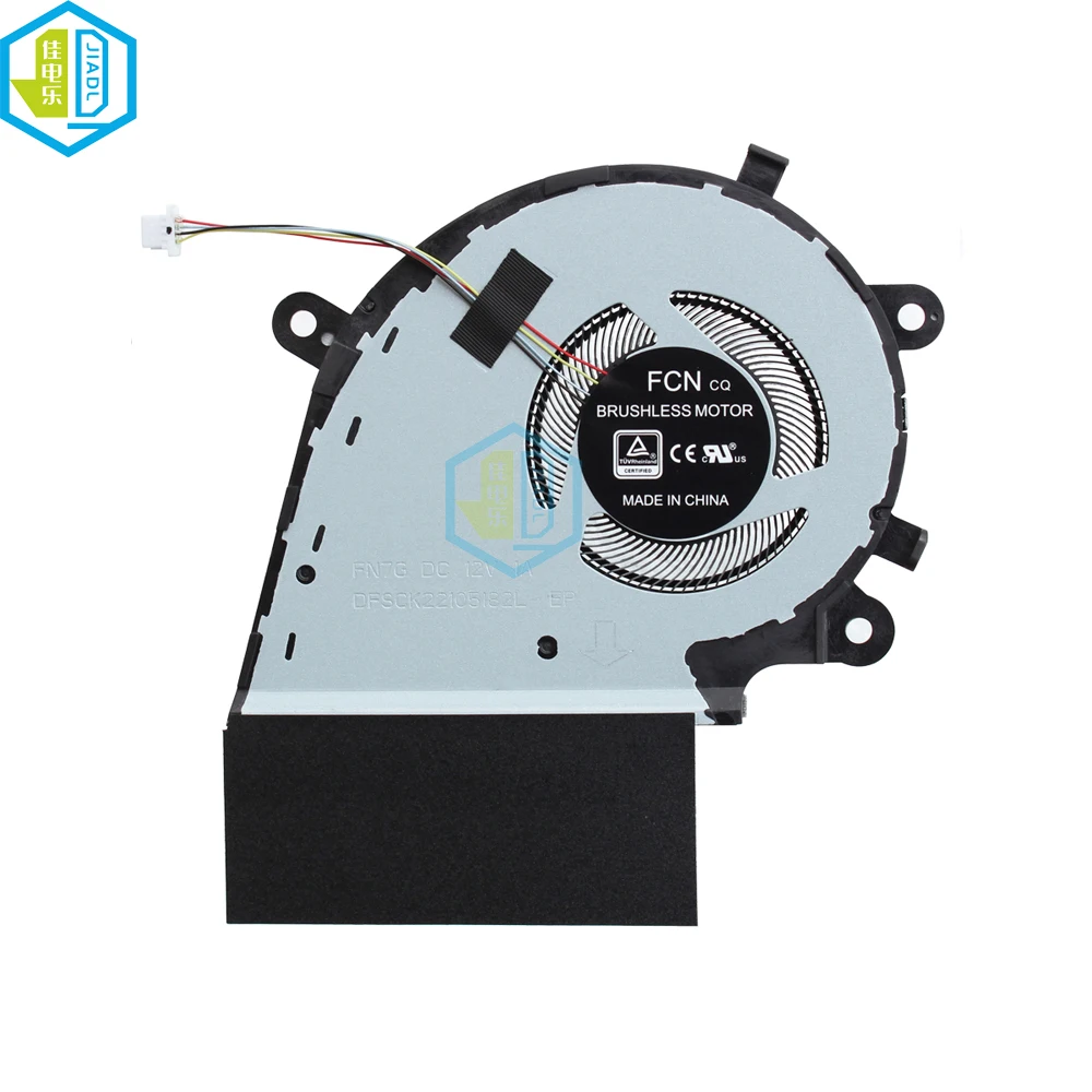 New Computer Cooler CPU GPU Cooling Fan for Asus ROG Strix G512 G712 G512LV G712LV LW gaming laptop Radiator fans 13NR01N0P09012