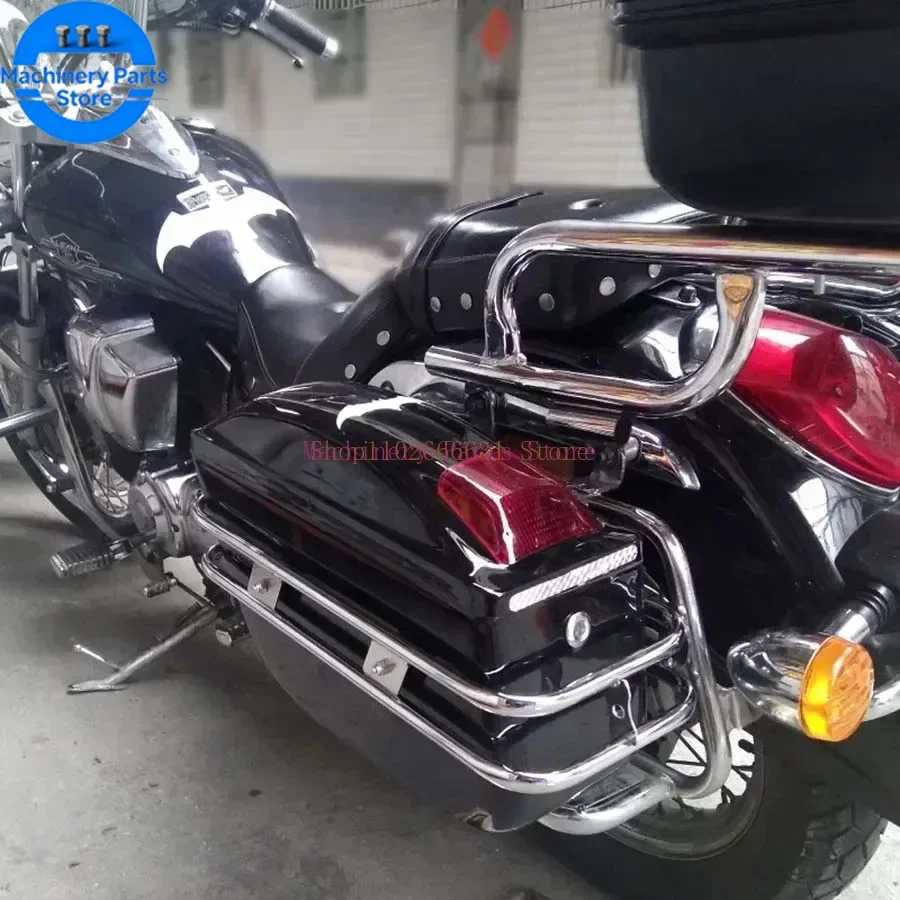 24L Motorcycle Side Boxs Luggage Tank Tail Tool Bag Motorcycle Universal Modified Side Box for Kawasaki/Honda/Yamaha/Suzuki view 4