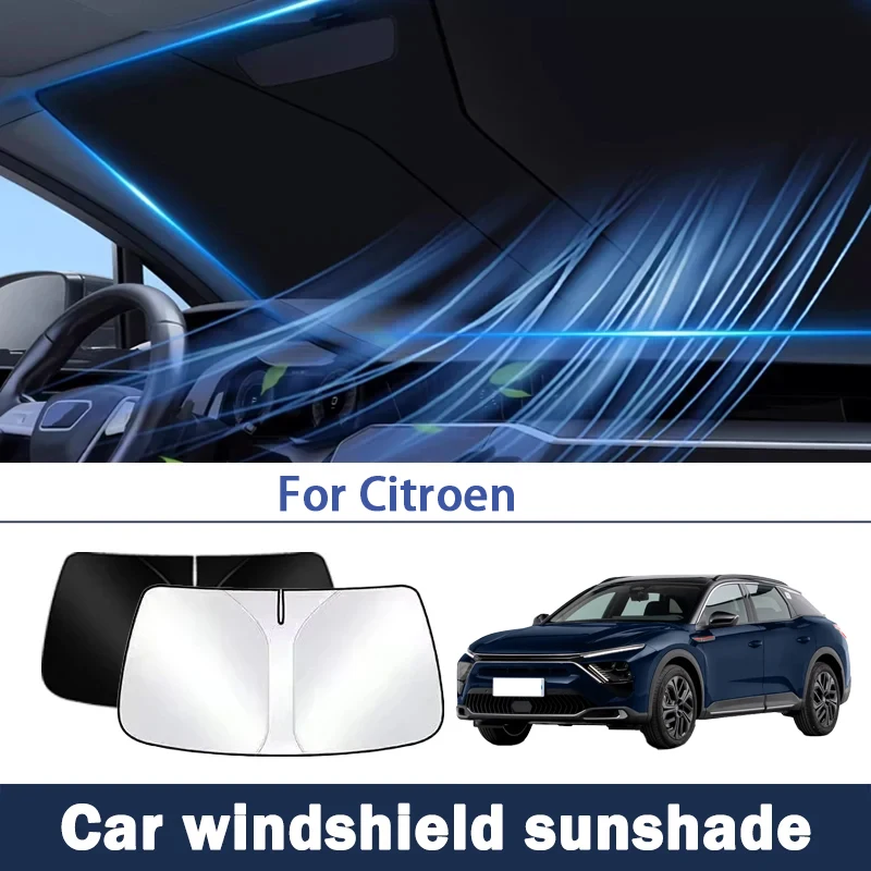 

Suitable for Citroen C6 Tianyi C5 Versailles C5X/C3XR Sega Elysee Car Sunshade Front Baffle Blackout Curtain