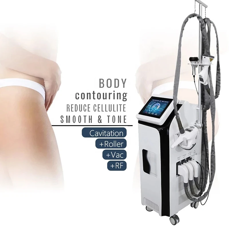 Vela Body Shaping Machine Vacuum Cavitation Cellulite Fat Removal Rolling Massage Body Shaping Weight Loss Aesthetics Device