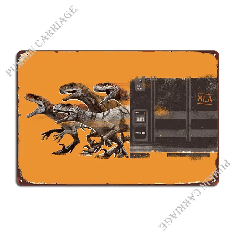 

Dinos Metal Signs Club Party Plates Pub Plates Garage Tin Sign Poster