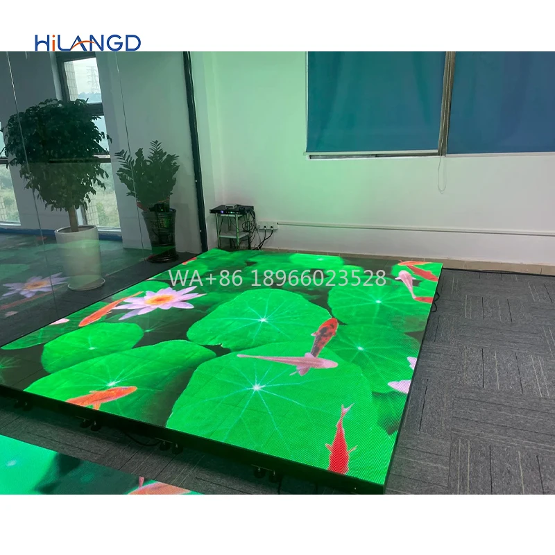 

High Quality Indoor P3.91 LED Display Tile Brand Digital Floor Tile Screen High Quality LED Display Product