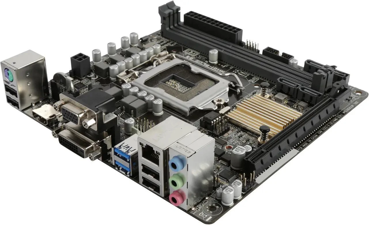 Placa base ASUS H110I-PLUS Mini ITX LGA 1151 DDR4 32GB Intel H110 PCI-E 3,0 4 × SATA III USB3.0 compatible con Core i5-6500 de sexta generación