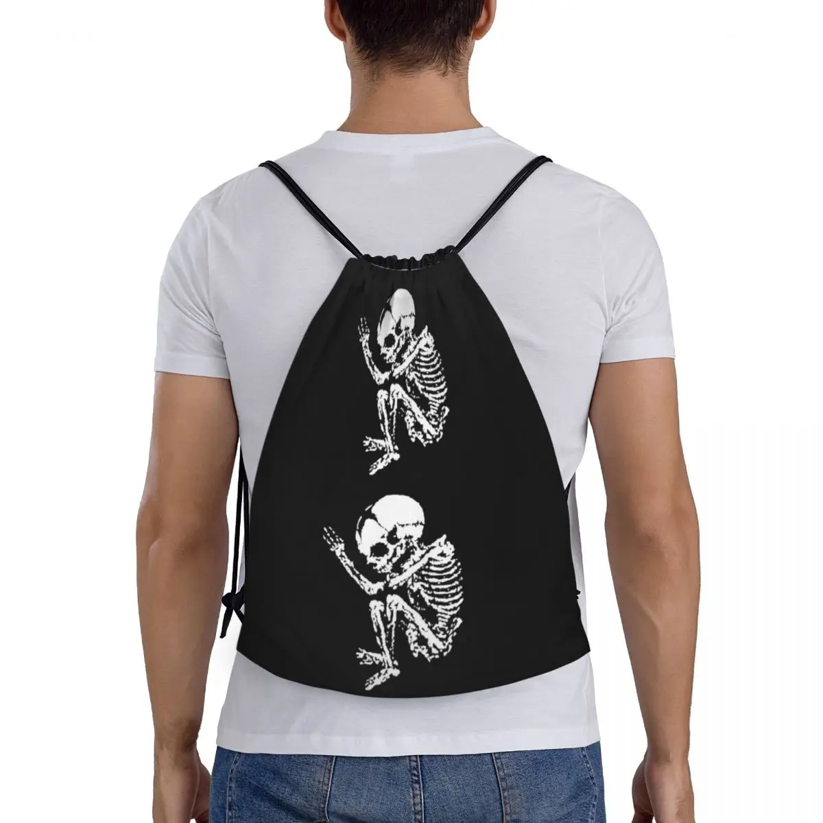 

Cannibal Corpse Metal Skateboard Backpacks Fashion Portable Drawstring Bags Shoes Bag Book Bags For Travel Students