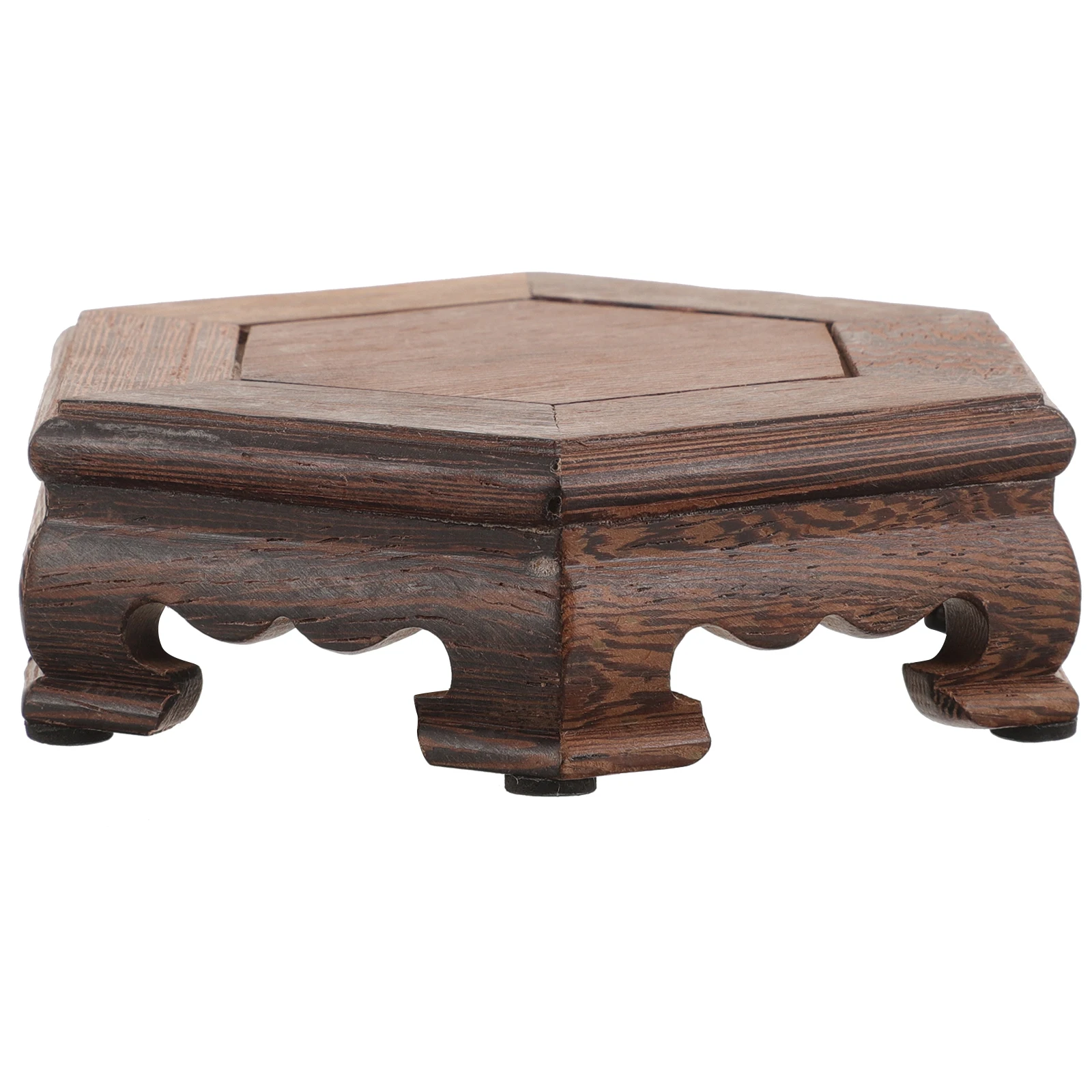 

1pcs Wooden Display Stand for Vase Craft Decor Indoor Chicken Ornaments Planter Pedestal Wood Riser Racks Base