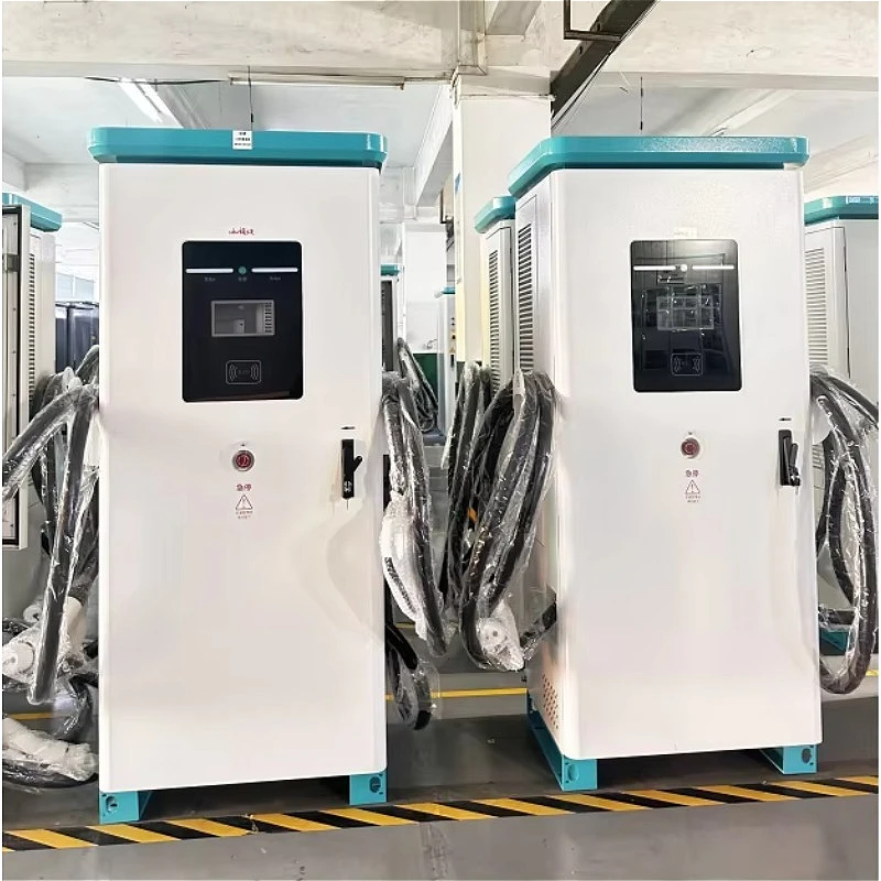 DC EV Charger DC Charging Stations Mobile 120kW Portable Fast Charging Station Three Phase Custmizable Industrial Outdoor