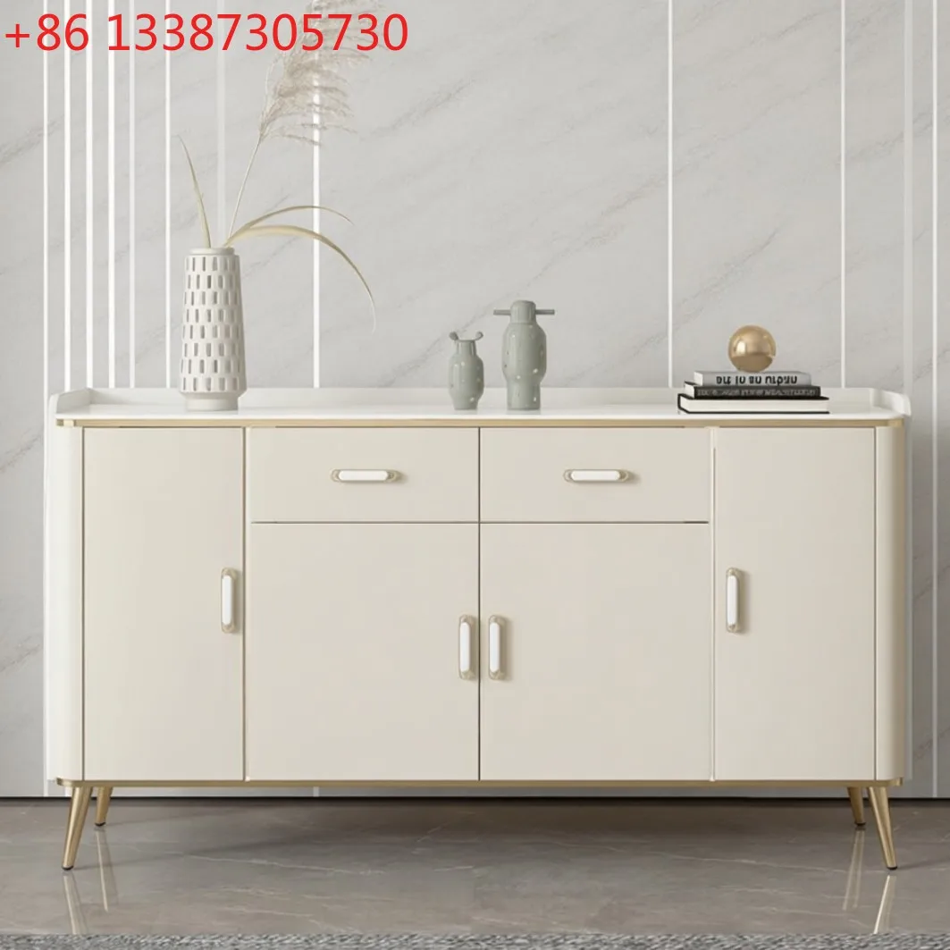 

Простой современный обеденный боковой шкаф из каменной плиты, чайный шкаф для гостиной, столовой, шкафчик для подготовки еды