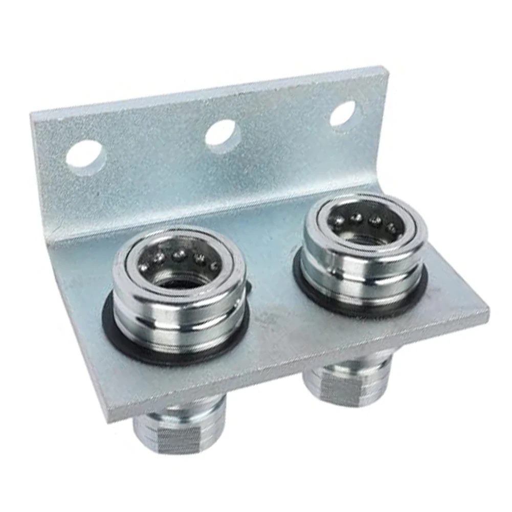 TL39-B 1/2 NPT Hydraulic Quick Connect Fitting Set for Agricultural Machinery and Construction Site Hydraulics