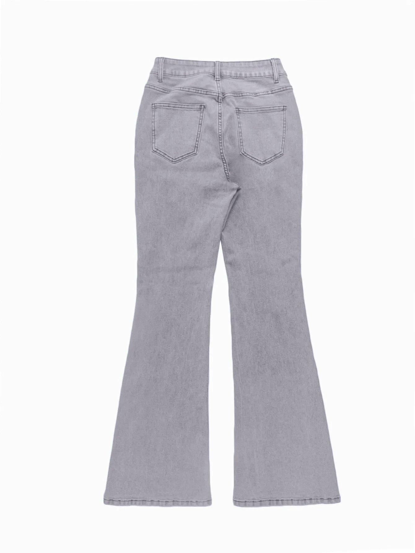 جديد ربيع الخريف بالإضافة إلى حجم القطن العلامة التجارية الإناث النساء الفتيات تمتد مضيئة الجينز #3