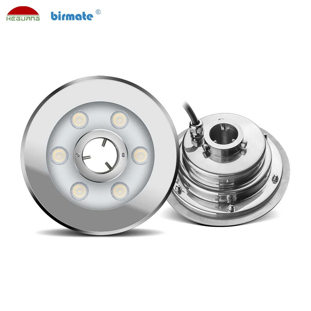 

12W DC24v 6500k IP68 Светодиодные фонари для фонтана