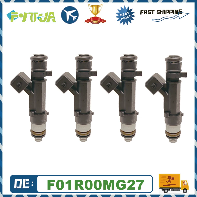 

4pcs High Quality Fuel injector F01R00MG27 For ZOTYE T700 DMX5 DMX7 Original Accessories car