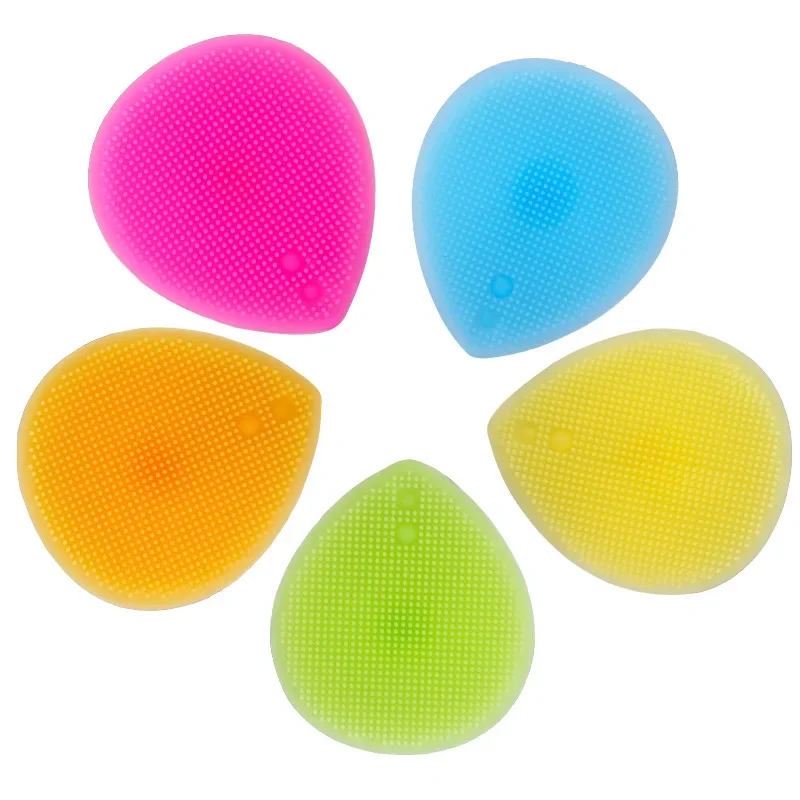 Soft Silicone Shampoo Bath Brush for Children Kids Skin Friendly Shower Wash Head Hair Massage Brush Beauty Makeup Brushes