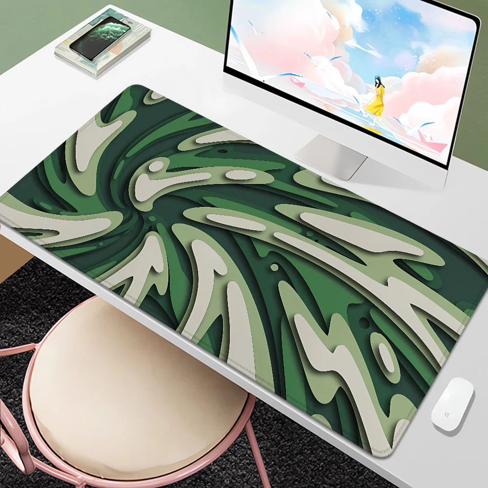 Desk Mat LAYERED SWIRL Mousepad 900x400 Gaming Keyboard Extended Pad Gaming Setup Accessories Pc Gamer Desktops Xxl Mouse Mats